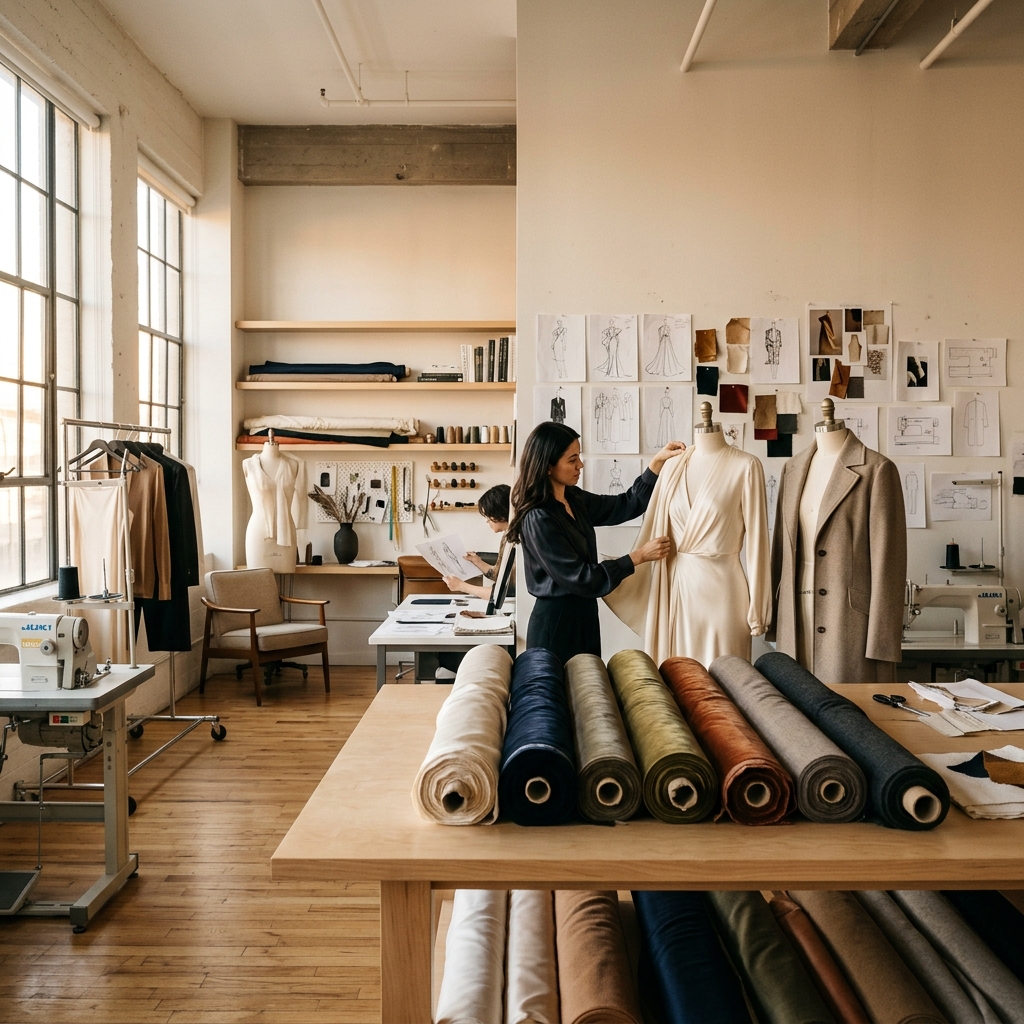 MEEDLEY Design Atelier and fabrics